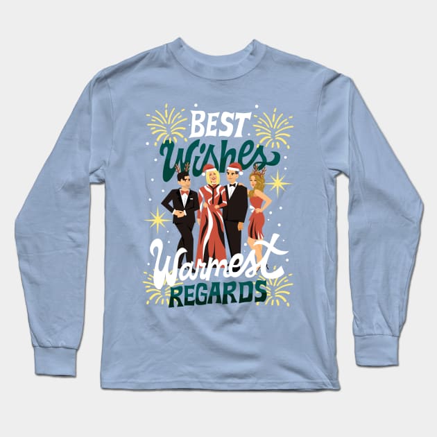 Best Wishes Long Sleeve T-Shirt by risarodil